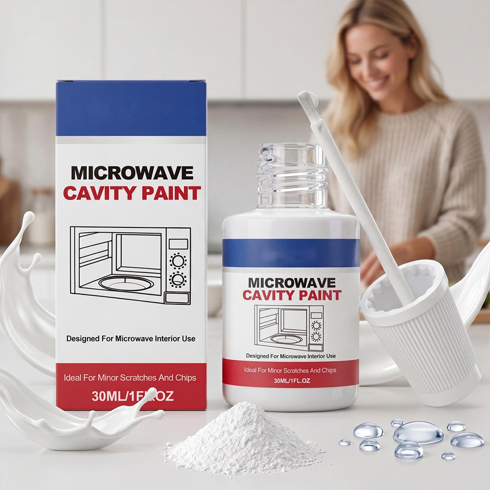 Kitchen Appliances Repair - Mikrodalga İç Boşluk Boyası 30ml Cihaz