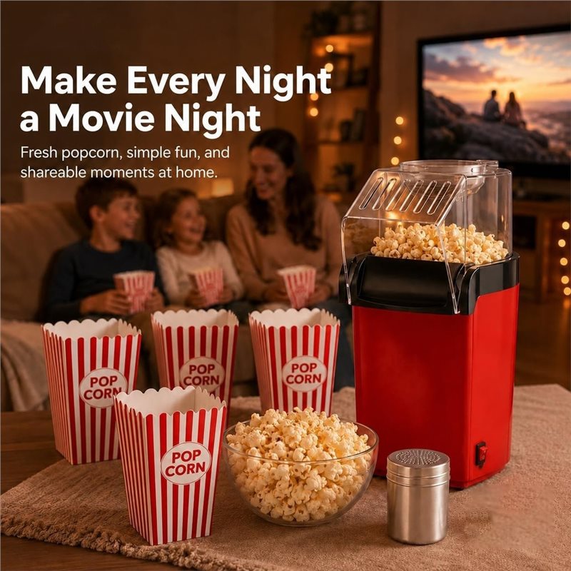 A74X-Sıcak Hava Patlamış Mısır - Air Popcorn Maker incelemesi ve fiyatı