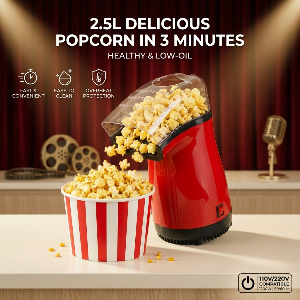 Yaz Havuzu Partisi Patlamış Mı - Air Popcorn Maker incelemesi ve fiyatı